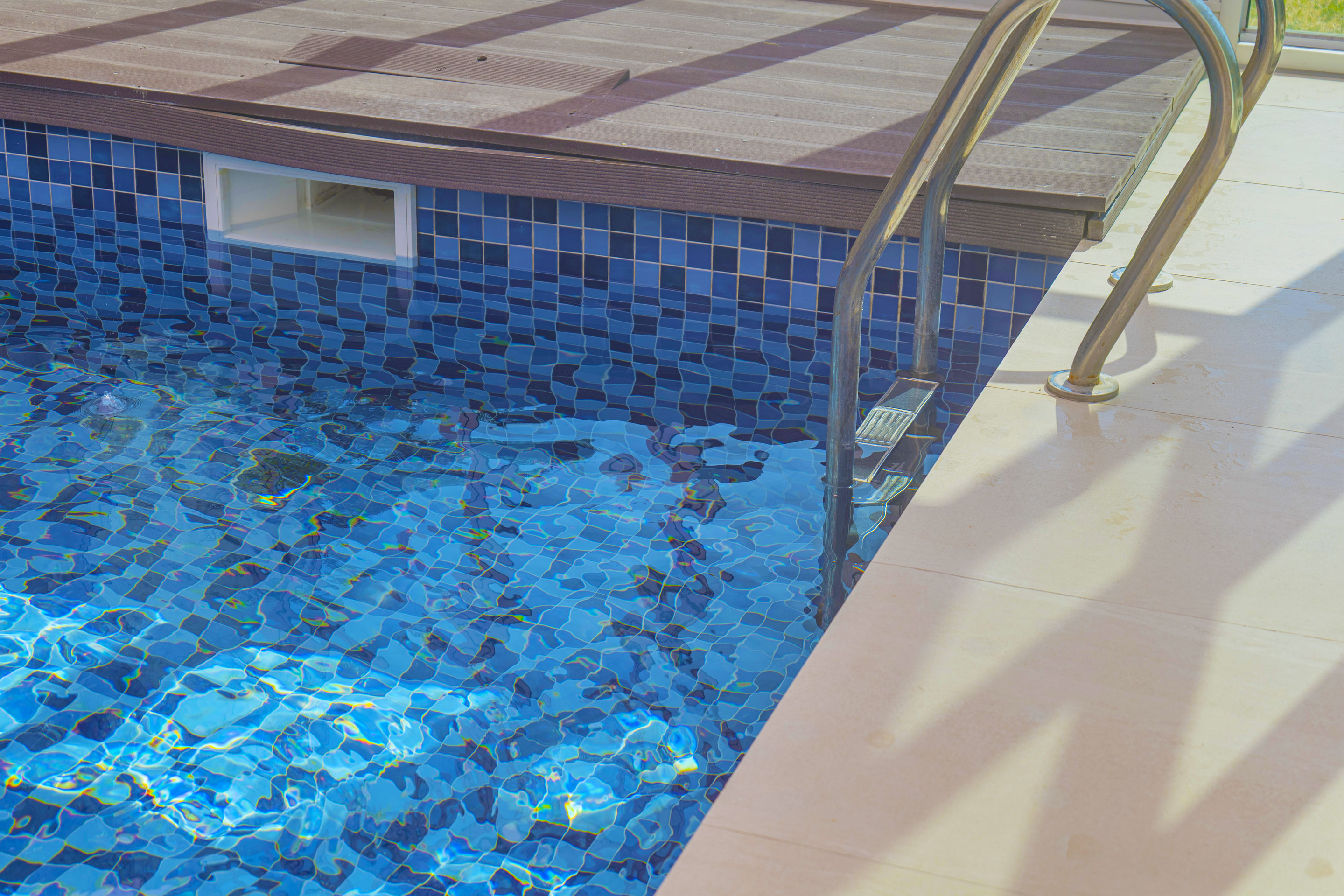 의 미온수개별수영장